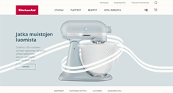 Desktop Screenshot of kitchenaid.fi