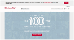 Desktop Screenshot of kitchenaid.com