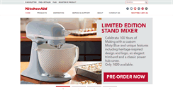 Desktop Screenshot of kitchenaid.co.nz