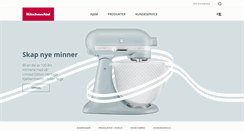 Desktop Screenshot of kitchenaid.no