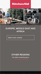Mobile Screenshot of kitchenaid.eu